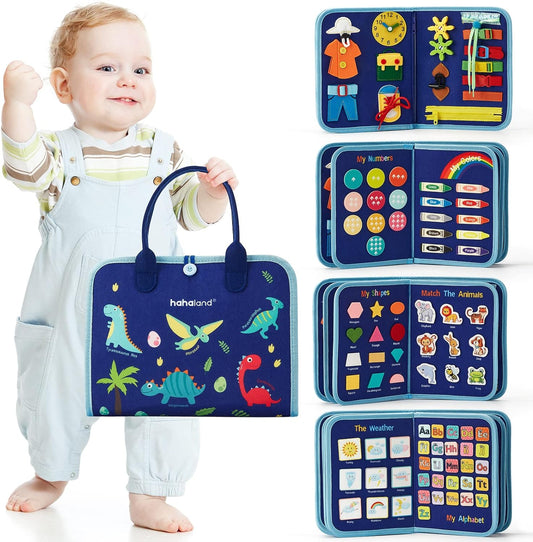 Kletshuts™ BusyBoard: Sensoriske Finmotoriske Færdigheder Montessori Pædagogisk Busy Board